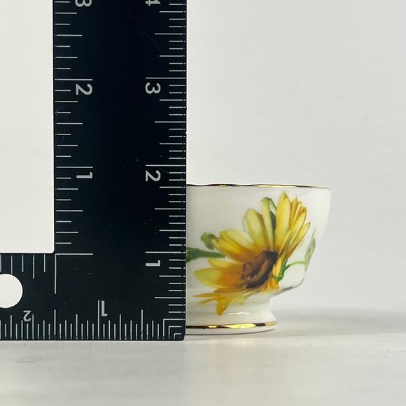 Paragon Brown Eyed Susan Creamer & Sugar Bowl Set Fine Bone China England Floral - Picture 9 of 16